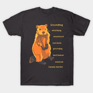 A Groundhog By Any Other Name T-Shirt